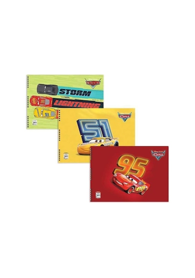 K.color 25x35 15yp Cars Sprl Resim Defteri