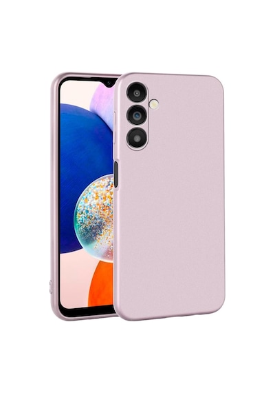 Galaxy İle Uyumlu A14 Kılıf Premier Silikon Kapak Rose Gold