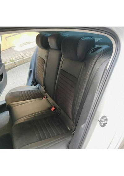Passat B8 15 21 Arası Boş Paket Arka Sırt 2+1 Arka Sırt Kolcaksız Model Siyah Taytüyü Siyah Deri