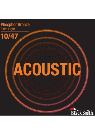 Blacksmith Pb-1047, Extra Light 010 - 047 Acoustic Tel