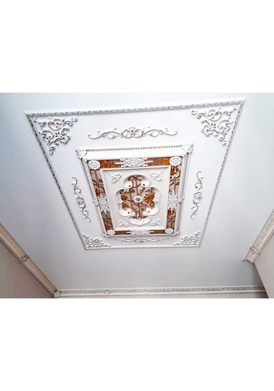 Dekoratif Sarmaşık Gümüş 4'Lu Motif Paketi