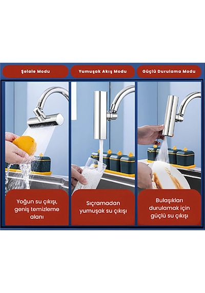 Knitex Şelale Musluk Başlığı 2 Adet Diğer
