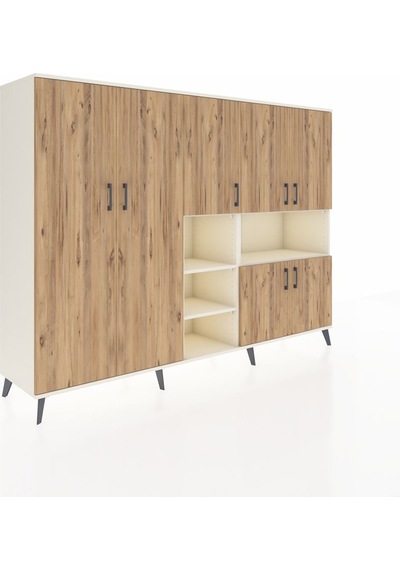 Hyperion Dolap 13 Raflı 7 Kapaklı 220x44x163 Aytaşı-çam/aytaşı Atlas Çam/aytası - Aytası Hyperion Dolap 13 Raflı 7 Kapaklı 220x44x163 Aytaşı-çam/aytaşı Atlas Çam/aytası - Aytası