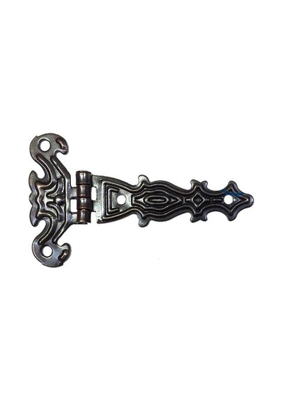 Dekoratif, Sac Tek Kuyruklu Menteşe - 40x68 Mm, Küçük, Eskitme, 1 Adet