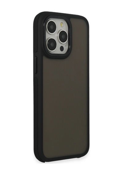 Apple  Uyumlu  iPhone 13 Pro Max Harvel Kapak Siyah