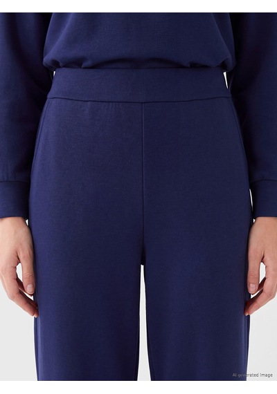 LC Waikiki Lc Waıkıkı Lacivert Soft Touch Kadın Jogger Eşofman Altı