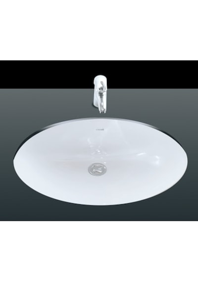 Creavit Tp214 Tezgah Altı Oval Lavabo 37 x 47 CM Beyaz