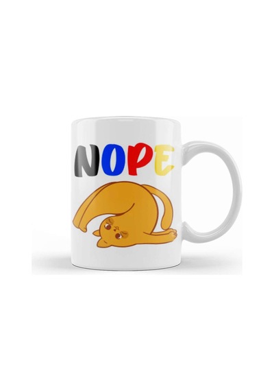 Funny Cat Lover Gifts For Men Kids Kupa Bardak Porselen No11755 Karışık