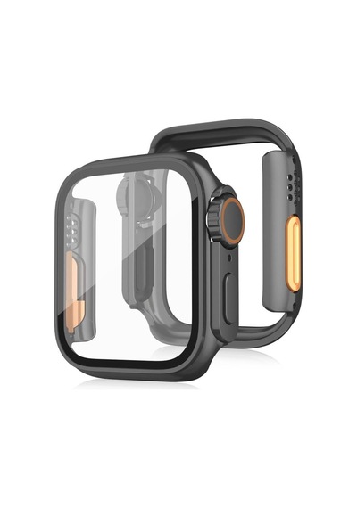 Apple Watch Se 6 5 4 44mm Watch İçin Ekran Koruyucu Kılıf Ultra Görünümlü Kılıf Tam Kaplayan Watch Kasa Koruyucu Kılıf Ultra Görünümü Veren Kılıf Apple Watch Se 6 5 4 44mm İle Uyumludur Çok Renkli