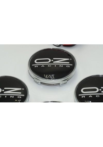 Oz Racing Jant Göbeği Kapak Seti 60mm Beyaz Gümüş