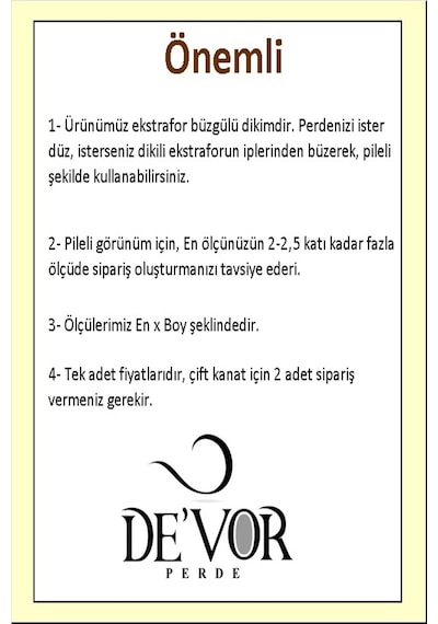 Beyaz Tül Perde Ekstrafor Büzgülü Yüksek Kalite Düz Tül Perde Beyaz