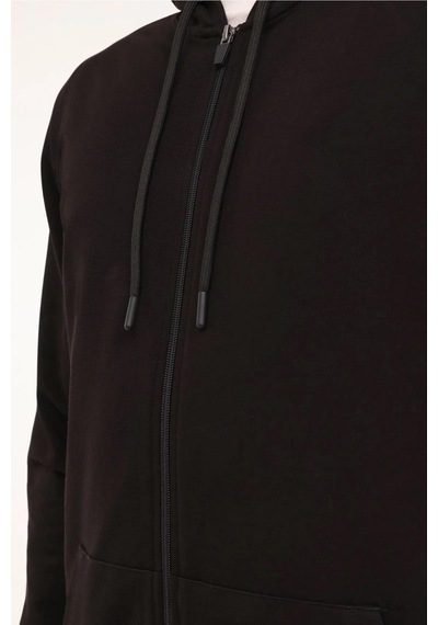 Kinetix Mb 18sn87 5pr Erkek Kapüşonlu Sweatshırt Siyah