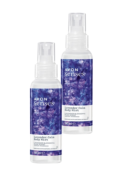 Avon Lavender Calm Lavanta ve Misk Kokulu Vücut Spreyi 2 x 100 ML
