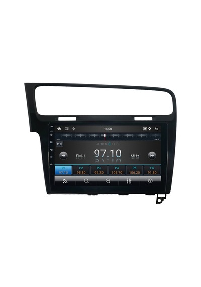 Volkswagen Golf 7 Android Multimedya Sistemi Crv-4572xd Siyah 20