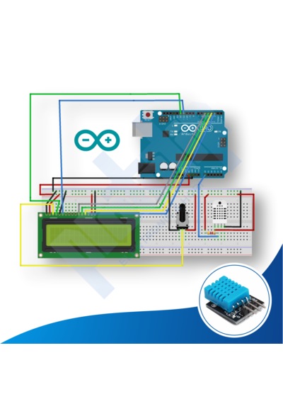 Arduino İle Uyumlu Sıcaklık Ve Nem Ölçümü Full Projesi No:2