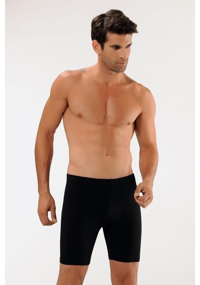 Berrak 1125 Erkek Pamuk Likralı Uzun Boxer