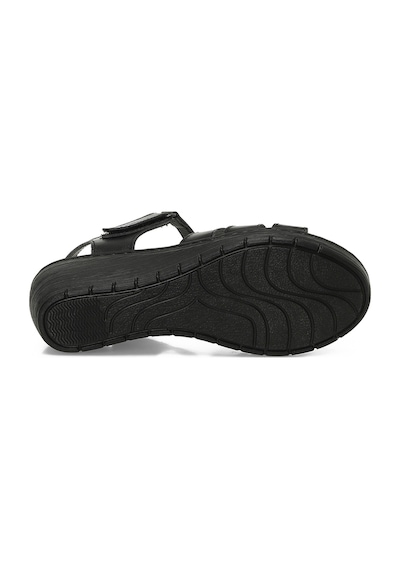 Polaris 161886.z5fx Siyah Kadın Comfort Sandalet 000000000101985299 Siyah