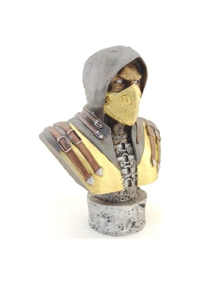Polyester Scorpion Büst Küçük Boy