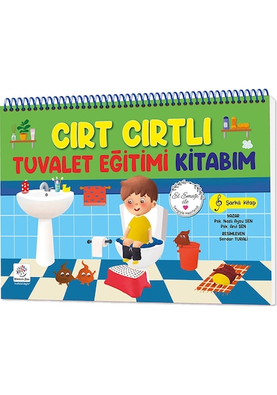 Yükselen Zeka Cırt Cırtlı Tuvalet Eğitimi Kitabım Yz-68 YZ-68