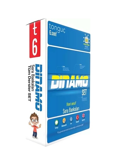 Tonguç  6. Sınıf Dinamo Tüm Dersler Soru Bankası Set +