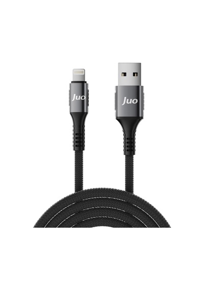 12w 2.4a Usb-a To Lightning İphone İpad İle Uyumlu Örgülü Hızlı Şarj Ve Data Kablosu 2 Metre