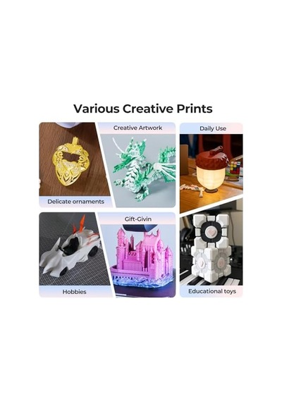Resmi Creality Upgrade Ender 3d Yazıcı Filamenti, Siyah Pla+ Filamenti 1,75 Mm, 1 Kg Makara 1,0 Kg , Doğruluk +/- 0,02 Mm, 3d Baskı Filamenti, Güçlü Dayanıklılık, Vakumlu Ambalaj, Çevre Dostu
