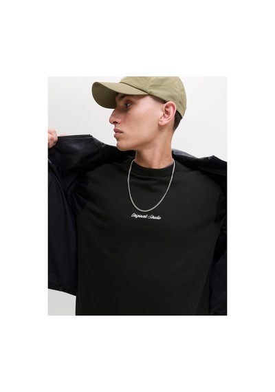 Jack & Jones Norrebro Erkek Siyah Sweatshirt 12282893-b Black