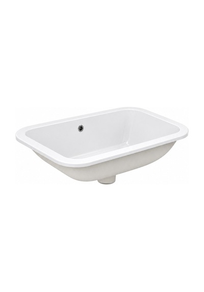 Connect Tezgahaltı Dikdörtgen Lavabo Beyaz