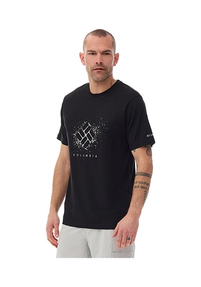 Columbia Splatter Gem Erkek Siyah Outdoor T-shirt Cs0480-010