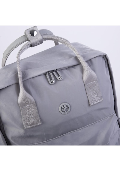 Nas Bag Unisex Sırt Ve El Çantası Büyük Boy Su Geçirmez Sırt Çantası 29x40 Cm Gri