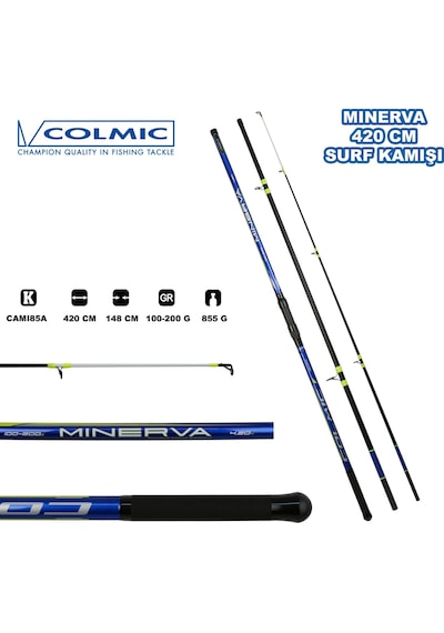 Colmic Minerva 4.20m 100-200g Surf Kamışı