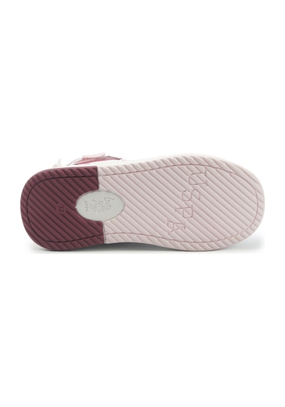 U.s. Polo Assn. Phıta Jr 5pr Beyaz Kız Çocuk High Sneaker Beyaz-gul Kurusu