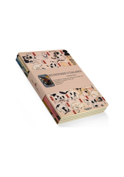 Retronote Animals Series - A5, Kuniyoshi Utagawa 4'lü Defter Seti Iı, Çizgisiz, Toplam 256 Sayfa, Her Biri 64 Sayfa, Tel Dikiş, Esnek Kapak, Oval Kenar, Tuval Doku, 60 Gram, Sarı Krem Renk Çok Renkli Retronote Animals Series - A5, Kuniyoshi Utagawa 4'lü Defter Seti Iı, Çizgisiz, Toplam 256 Sayfa, Her Biri 64 Sayfa, Tel Dikiş, Esnek Kapak, Oval Kenar, Tuval Doku, 60 Gram, Sarı Krem Renk Çok Renkli