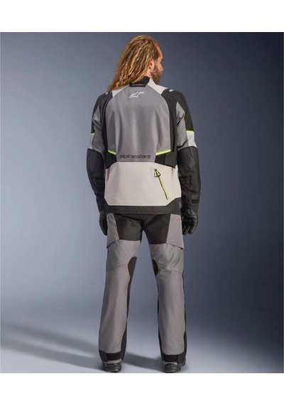 Alpinestars Andes V4 Korumalı Motosiklet Montu Gri Siyah Sarı
