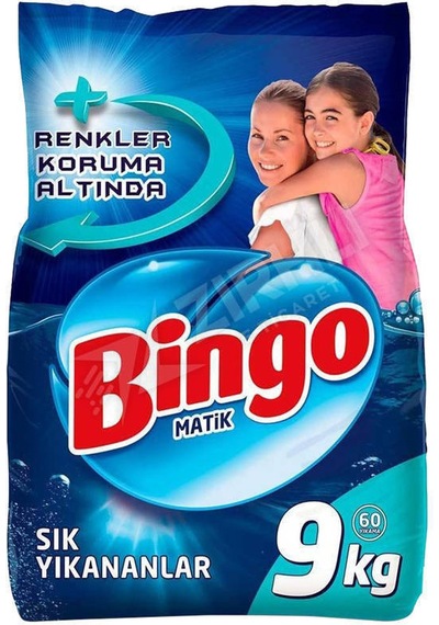 3 Adet Bingo Matik 9 Kg
