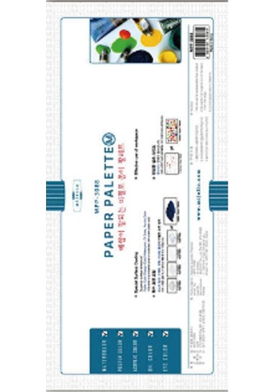 Mijello Palet Kağıt 370x175mm 25'li 151065