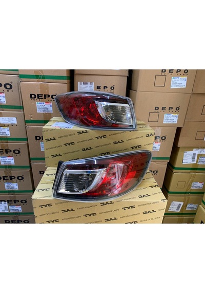 Mazda 3 Bl Sedan 2009-2013 Arası Tyc Sağ Ve Sol Dış Stop Lambası Duysuz Bbp2-51-160e / Bbp2-51-150e
