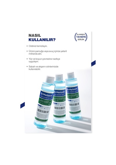 Aydınlatıcı Nemlendirici Tonik L22 Patentli + 8 Katmanlı Hyaluronik Asit + Niacinamide 200ml