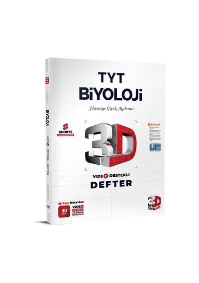 3d 2025-2026 Tyt Tüm Dersler Detaylı Video Destekli Konu Seti