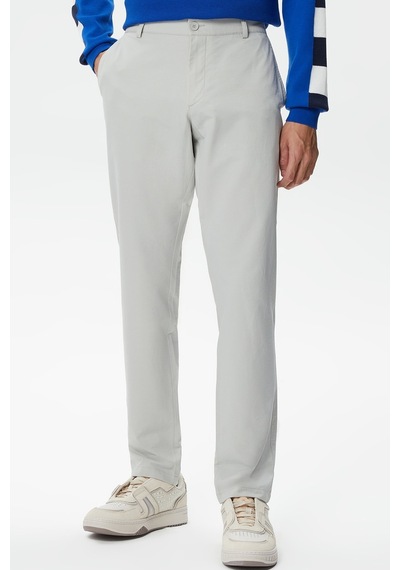 Lacoste Men's Slim Fit Grey Trousers Erkek Dar Kesim Pantolon Gri Lacoste Men's Slim Fit Grey Trousers Erkek Dar Kesim Pantolon Gri