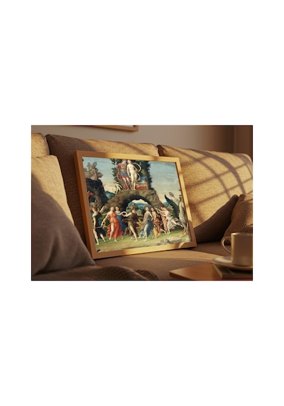 Rönesans Mantegna Parnassos Çerçevesiz Poster 21x30 Cm A4 Tablo Rönesans Klasik Sanat Duvar Dekoru