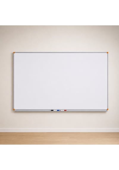 Emaye Yüzey Beyaz Yazı Tahtası 120x180cm