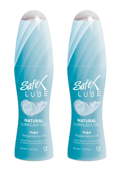 Safex Lube Kayganlaştırıcı Jel Sade 2 x 85 ML