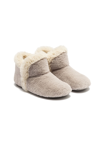 Twigy Elsa Peluş Kadın Ev Botu Pudra 37/41