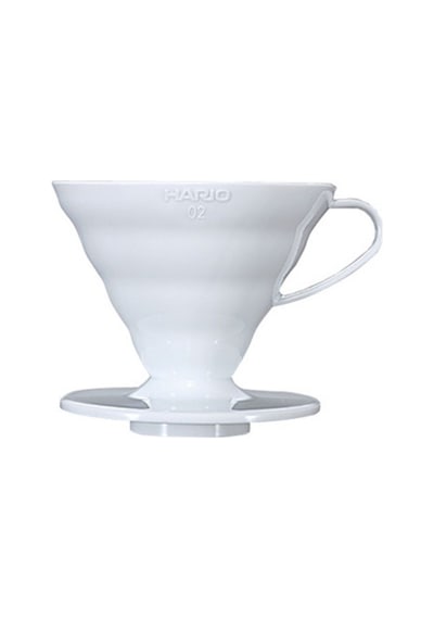 Hario V60 02 Plastik Dripper Beyaz