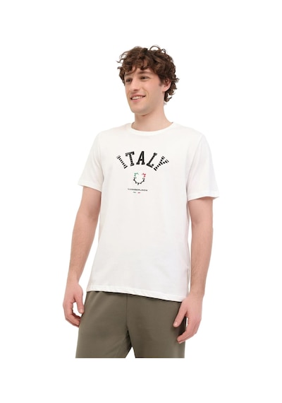 Lumberjack Erkek Kısa Kol T-shirt Ml Renato 11ıtl1030 5fx 101940309 Beyaz