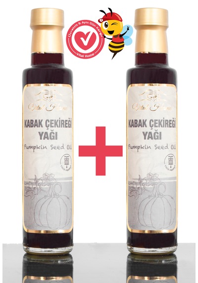 Vital Home Kabak Çekirdeği Yağı 2 x 250 ML