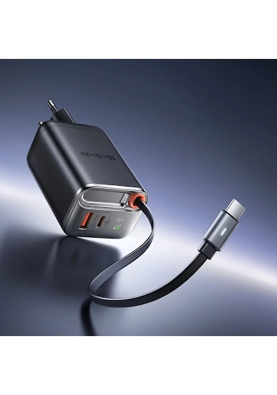 Mcdodo Ch-4100 67w Gan Typec Kablolu Hızlı Şarj Adaptörü