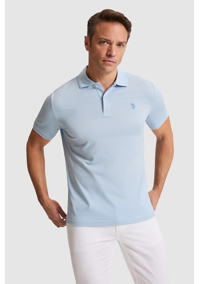 U.s. Polo Assn. Erkek Açık Mavi Tişört Basic 50324938-vr003 Acık Mavı