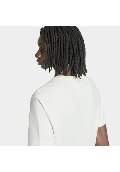 Adidas Chest Stripes Erkek Beyaz Tişört Kr7219